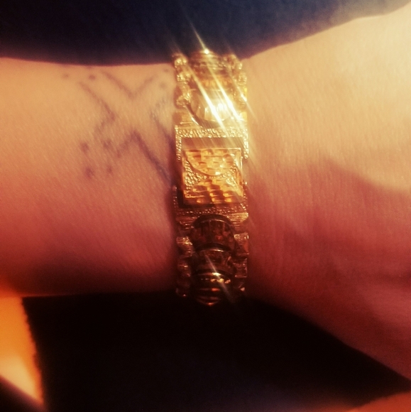 Solid 14K Beautiful Vintage antique Watchband♡ - Picture 8 of 15